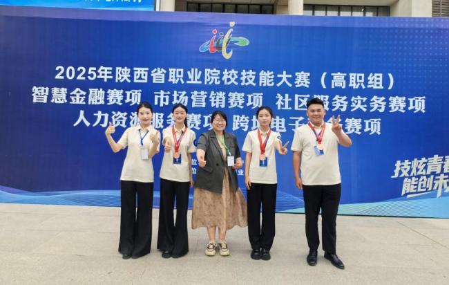 陕西财经职业技术学院跨境电子商务赛项参赛队