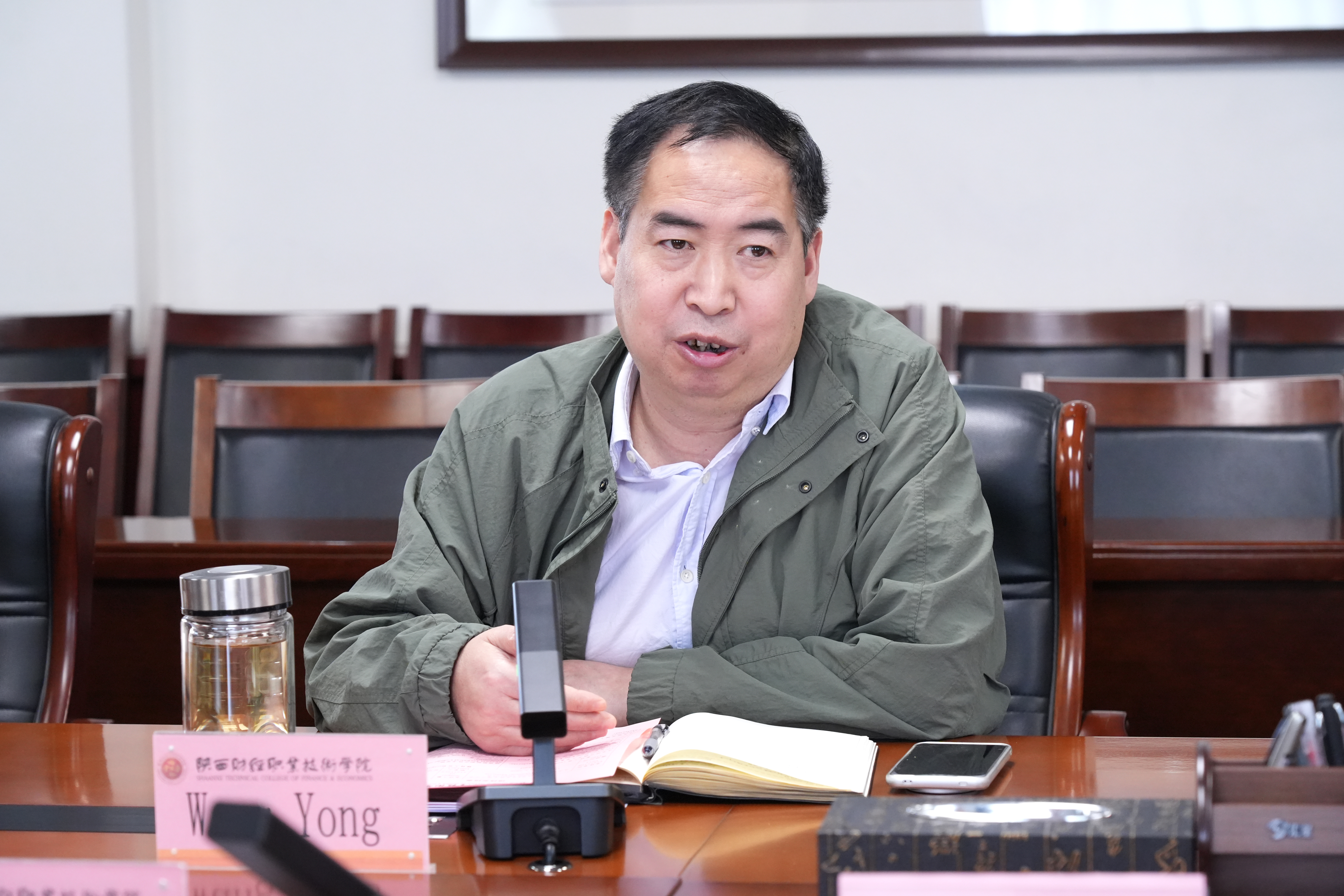 我校副校长王勇致辞