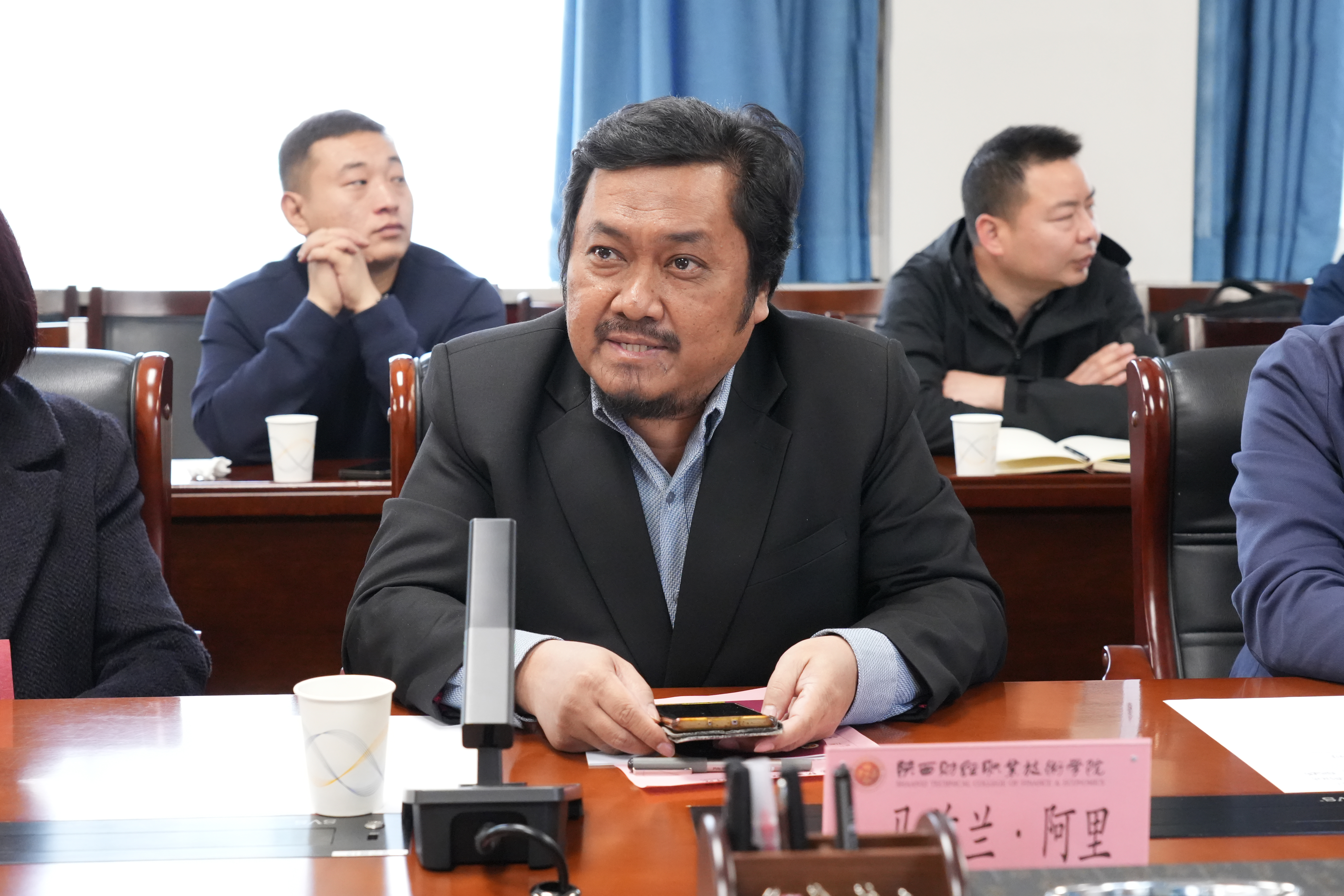 马来西亚理工大学社会科学与人文学院院长，马兹兰·阿里致辞