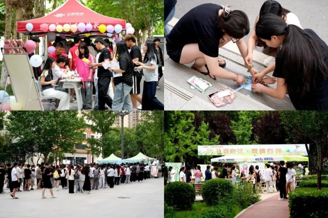 同学们积极参与